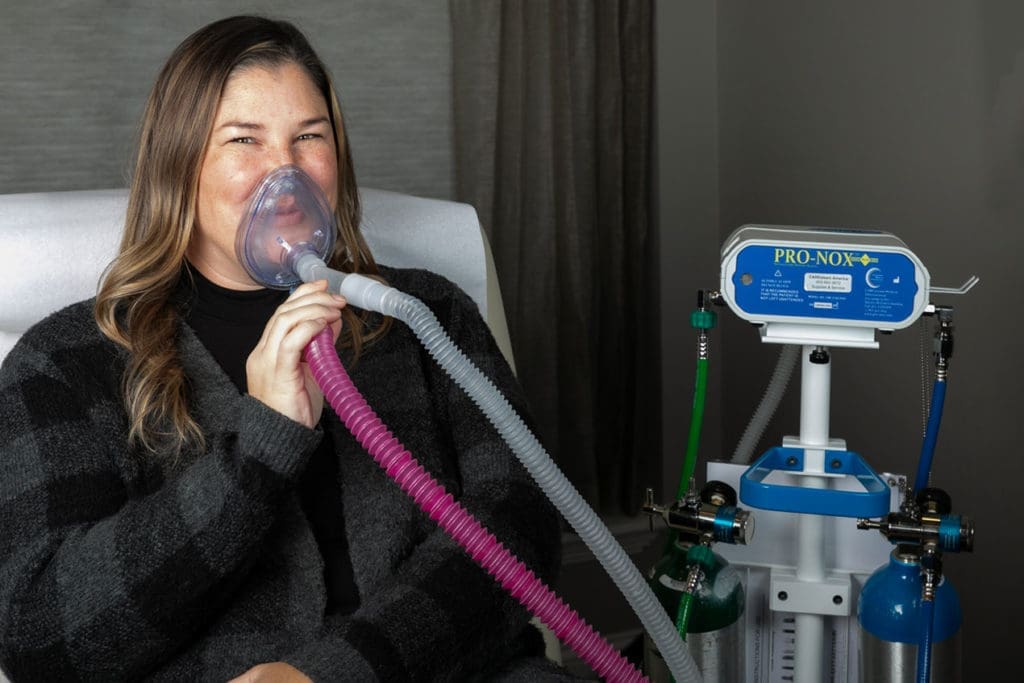 ProNox Nitrous Oxide for Pain Management Mona Dermatology