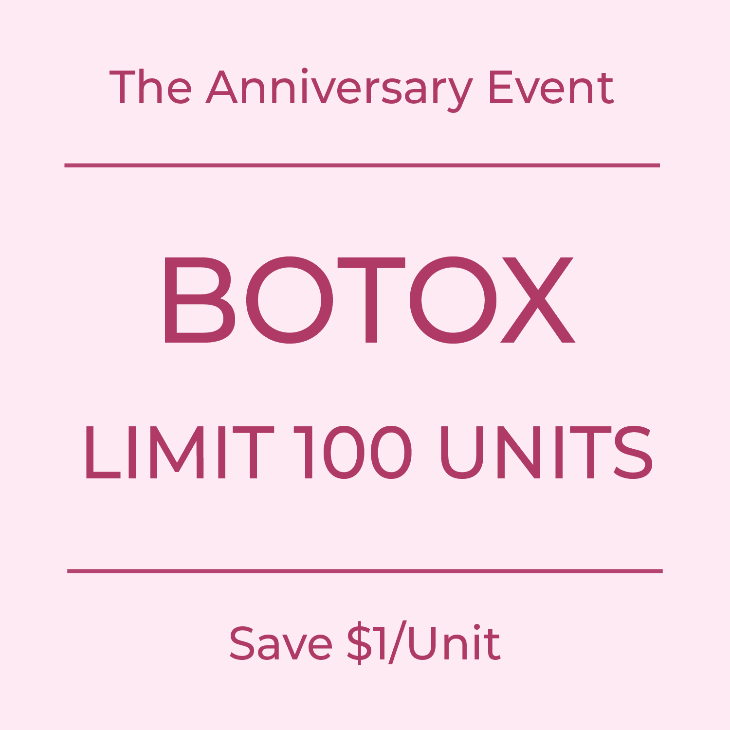 Anniversary Event Graphics_Botox