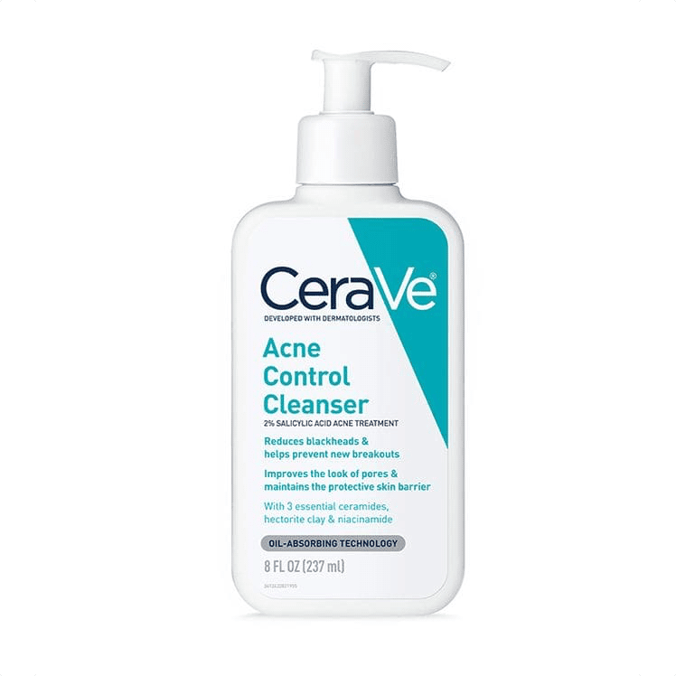 CeraVe Acne Control Cleanser. Mona Dermatology Cincinnati. Skincare.