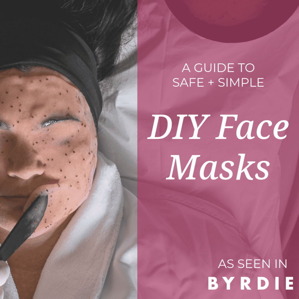 Safe + Simple DIY Face Masks