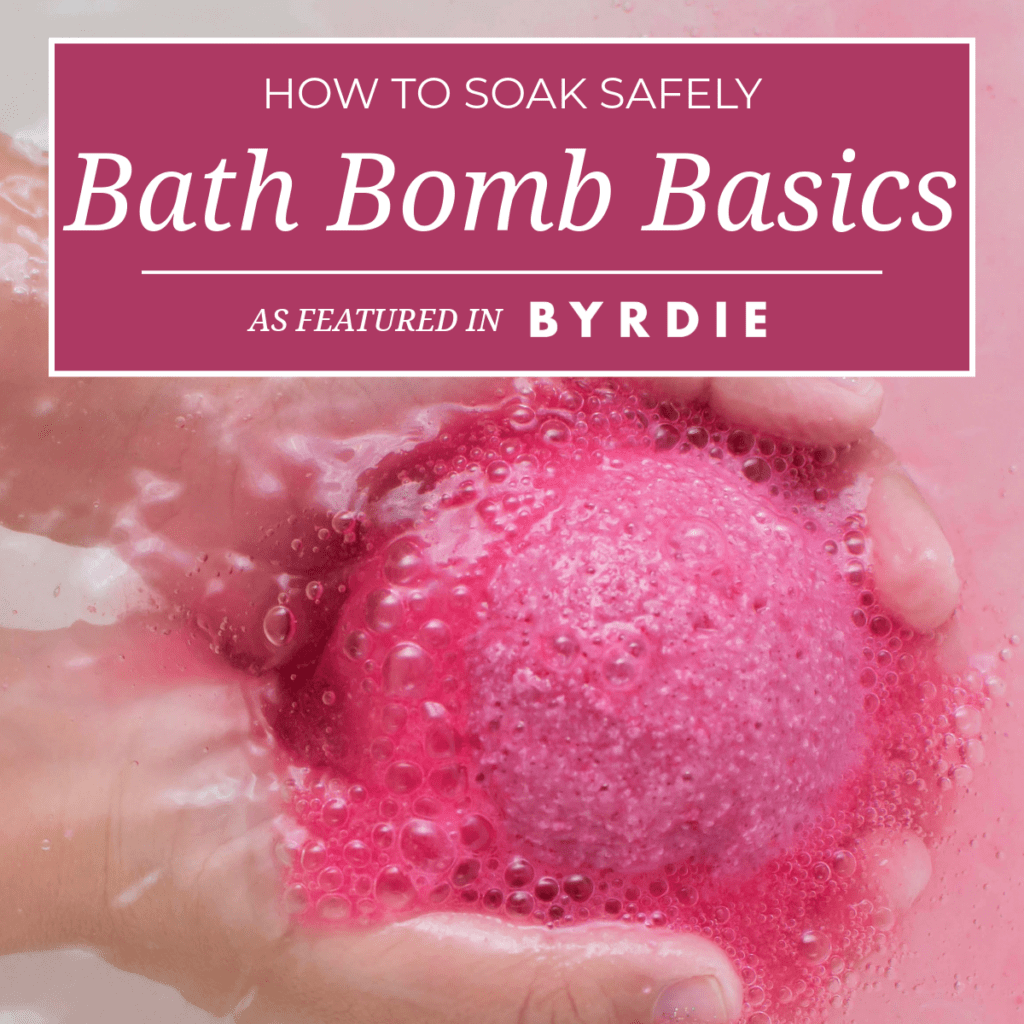 Bath Bomb Basics: How to Soak Safely