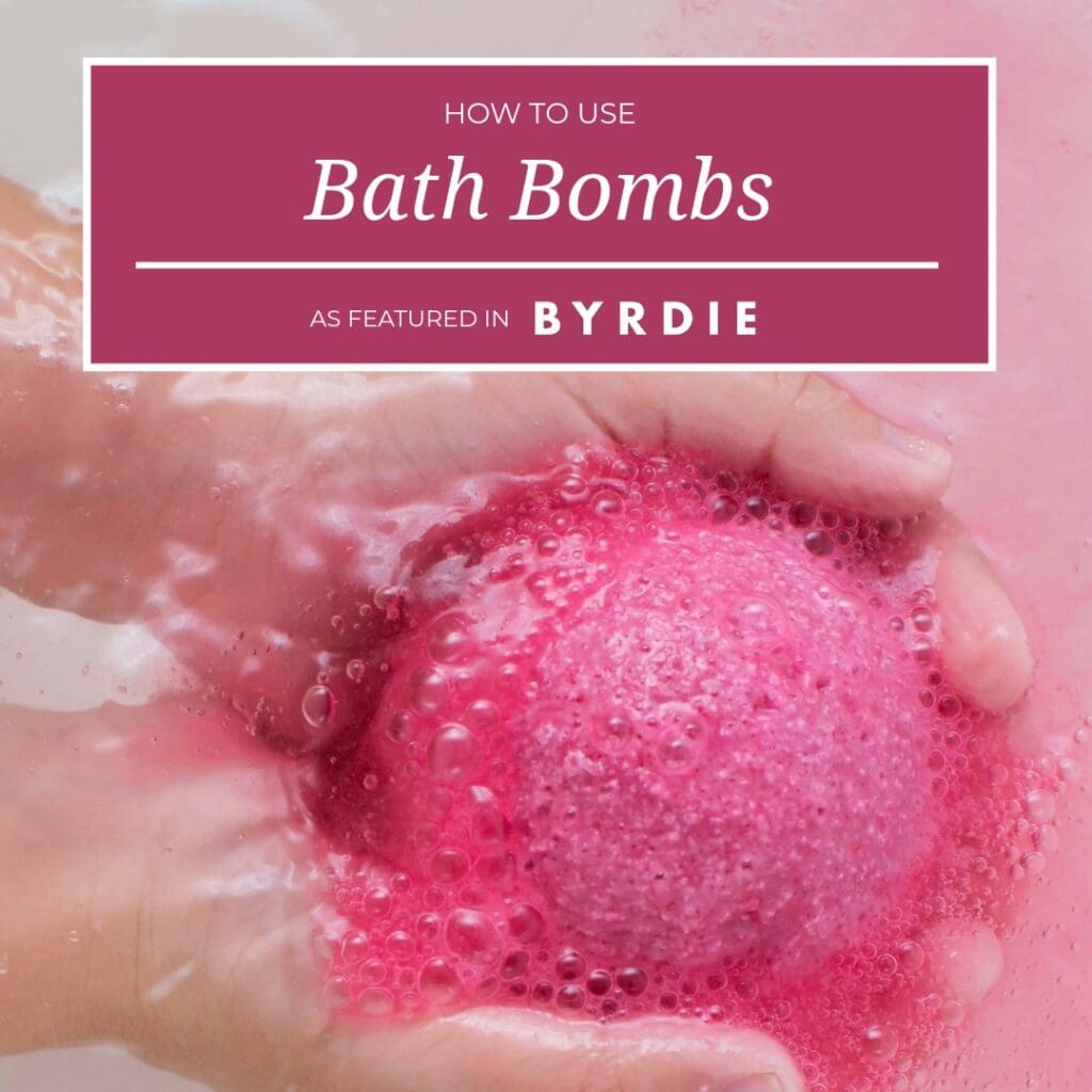 How to use bath bombs | Dr. Alexandra Bowles featured in BYRDIE