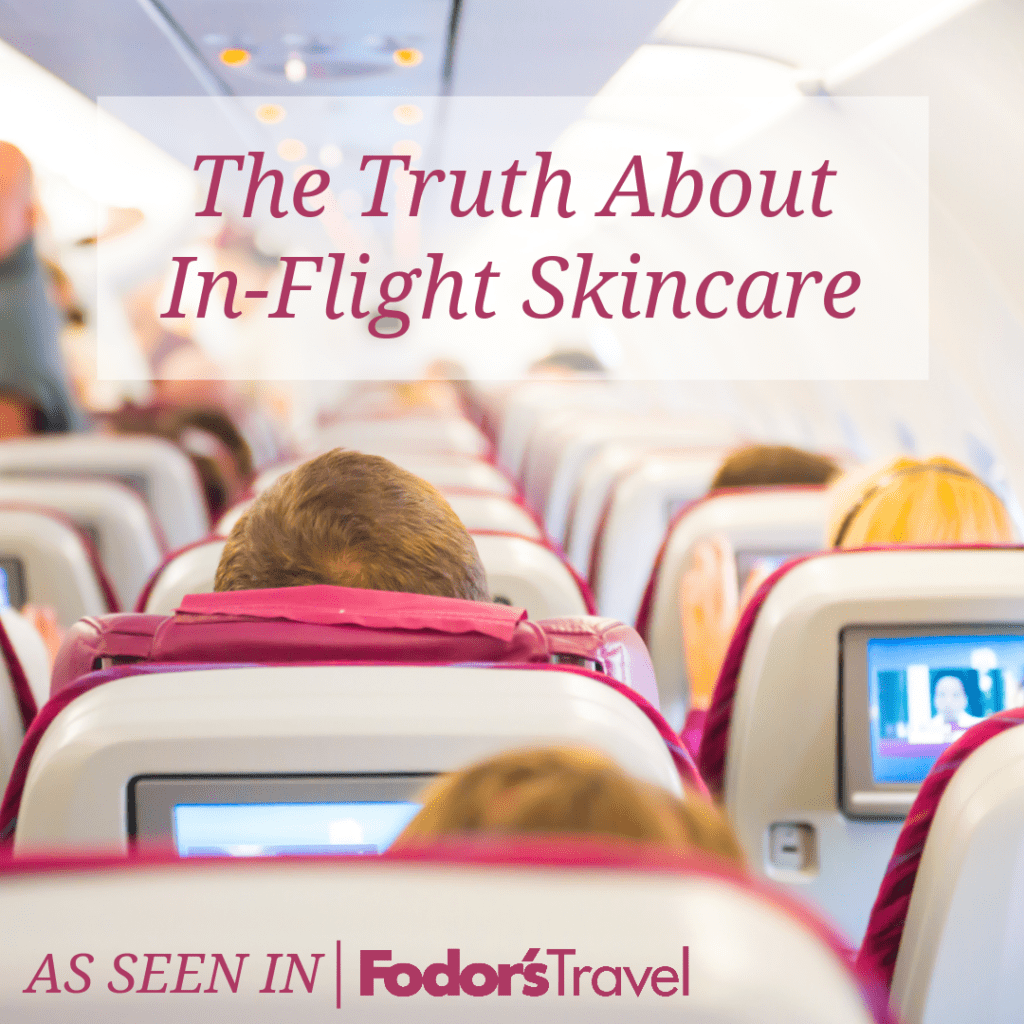 in-flight skincare
