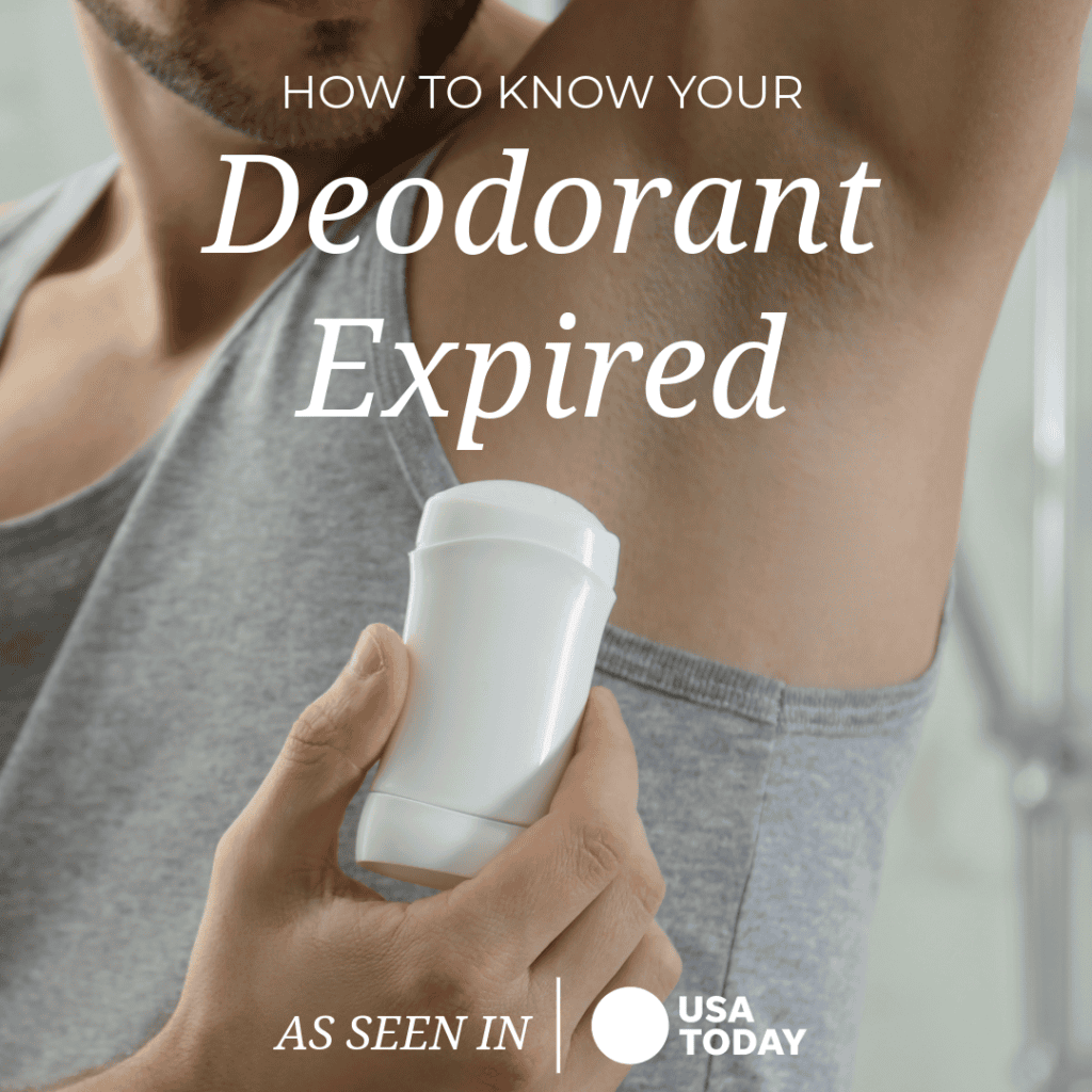 How to tell your deodorant expired